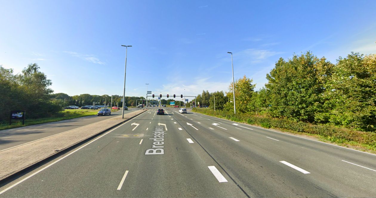 Wegwerkzaamheden kruising Bredaseweg en N260.