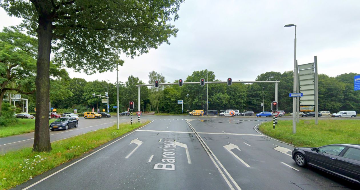 Wegwerkzaamheden Baroniebaan / Ringbaar-West, Tilburg.