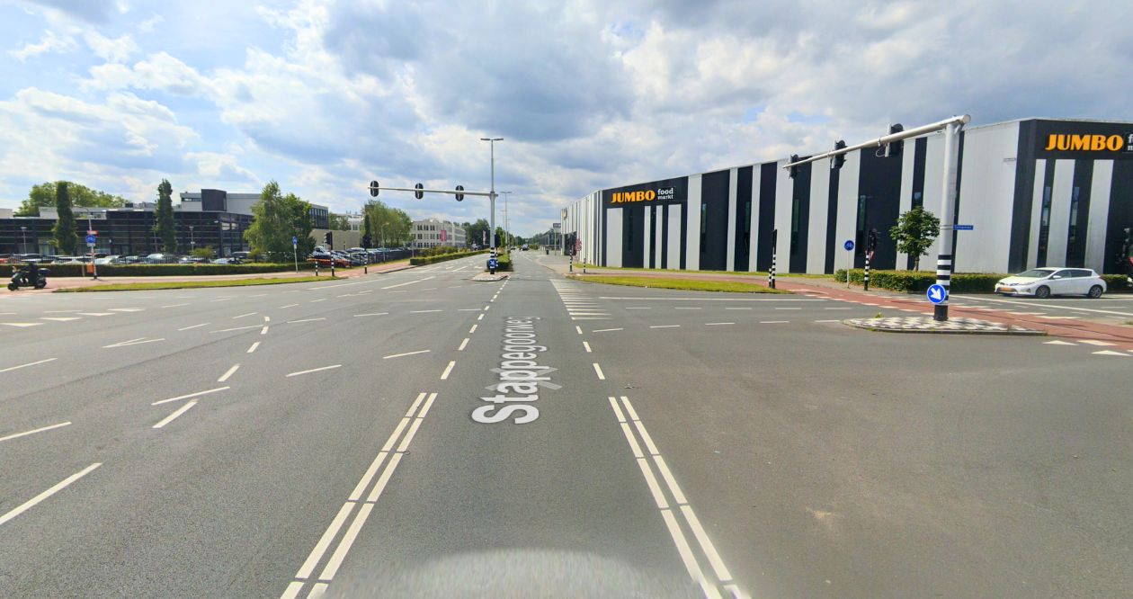 Wegwerkzaamheden Professor Goossensstraat Tilburg.